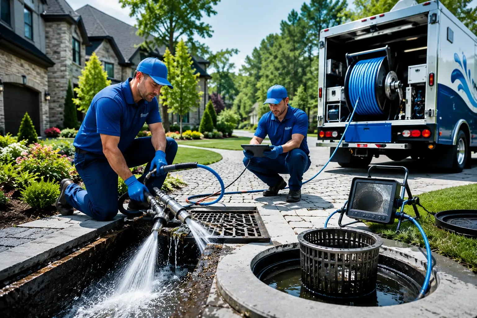 Local outdoor drain cleaning professionals in Knoxville, GA